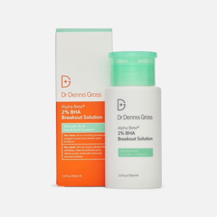Dr Dennis Gross Alpha Beta 2% BHA+ Breakout Solution, 5 fl oz., , large