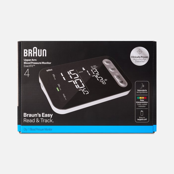 Braun ExactFit® 4 Upper Arm Blood Pressure Monitor, , large
