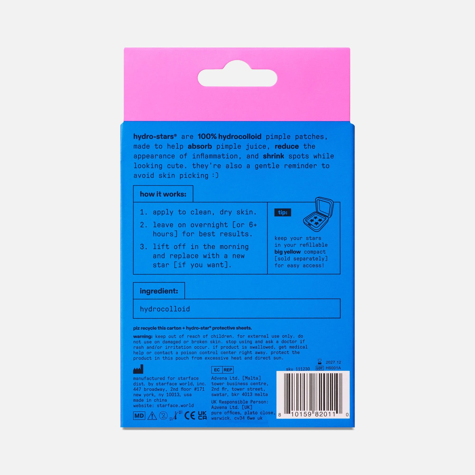 Starface Hydro-Star® Play Pack Pimple Patches, 32 ct., , large