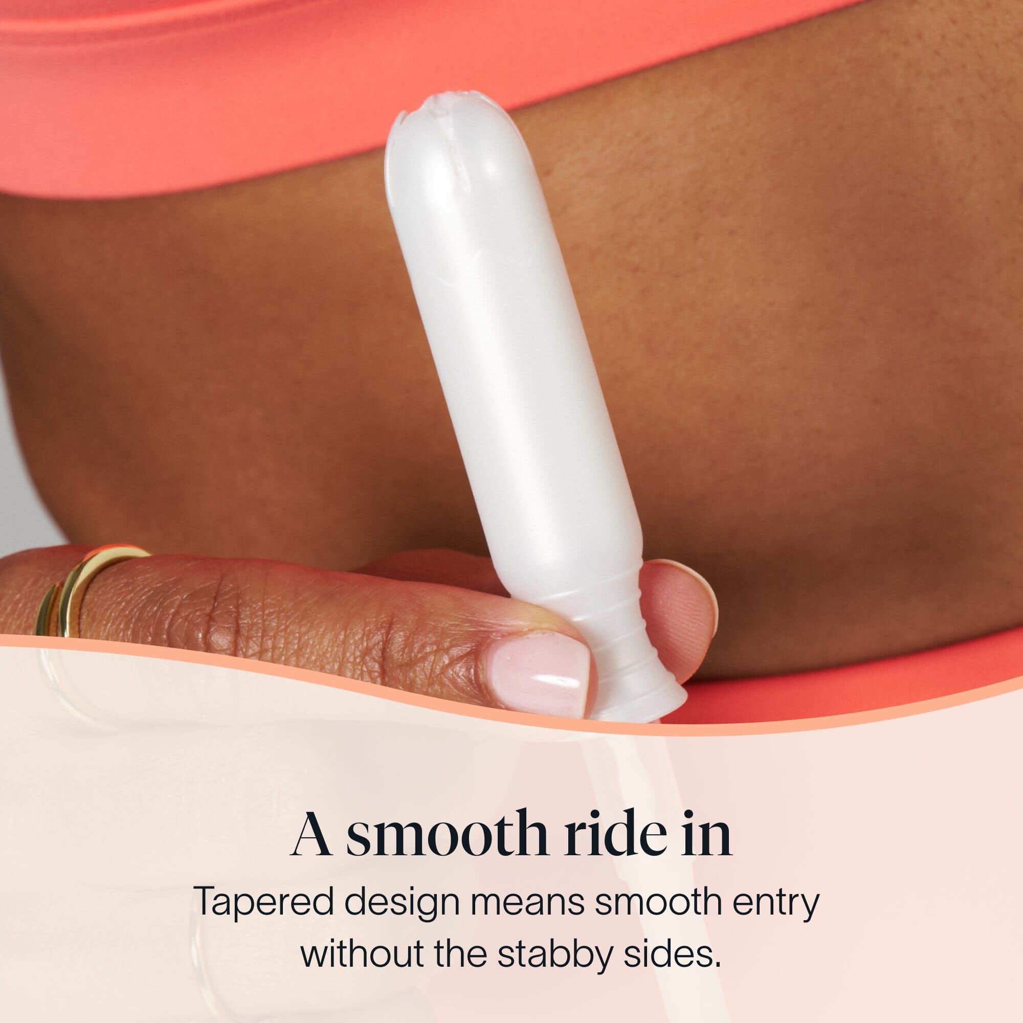 Cora Organic Cotton Applicator Tampons, , large