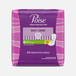 Poise Daily Liners, Incontinence Panty Liners, , large