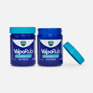 Vicks VapoRub Advanced Plus, 2.82 oz. (2-Pack), , large