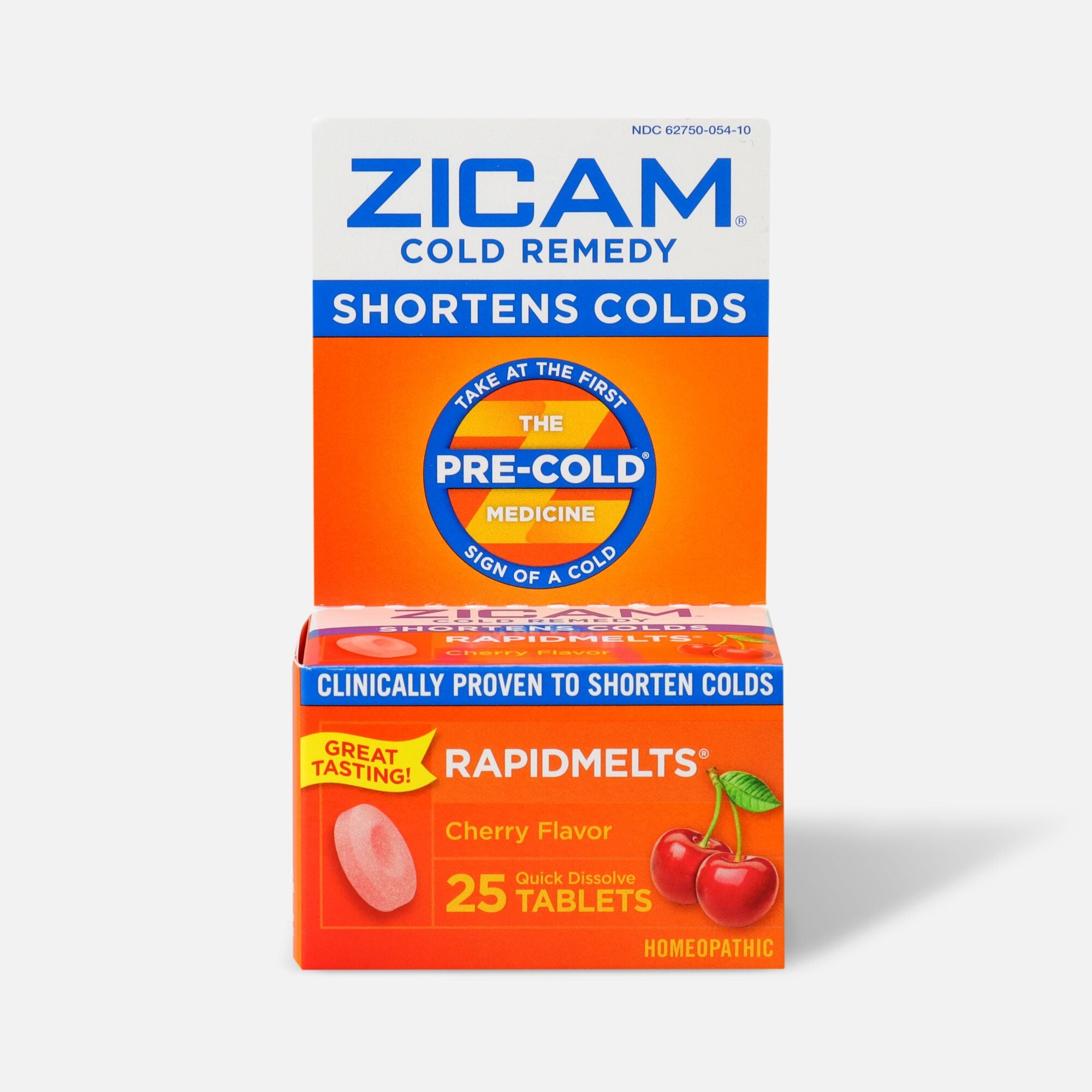 Zicam RapidMelts Cold Remedy Tablets, Cherry, 25 ct.