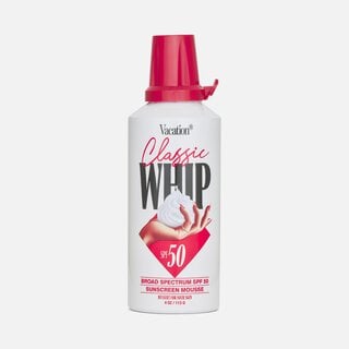 Vacation Classic Whip Sunscreen Mousse, SPF 50, 4 oz.