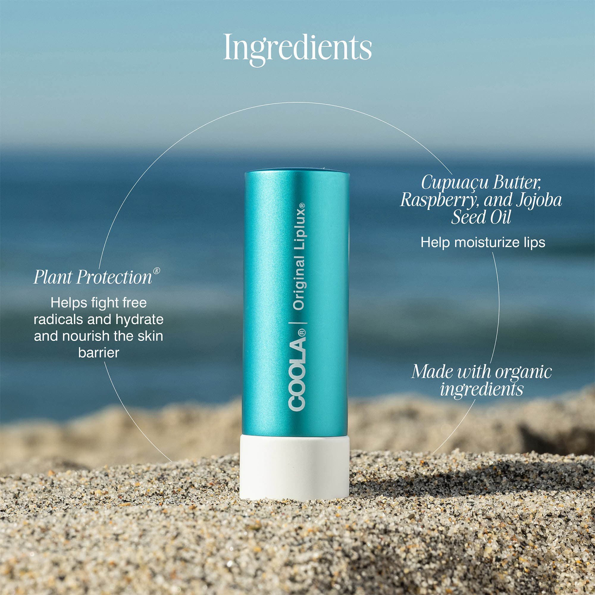 COOLA Liplux SPF 30 Original, .15 oz., , large