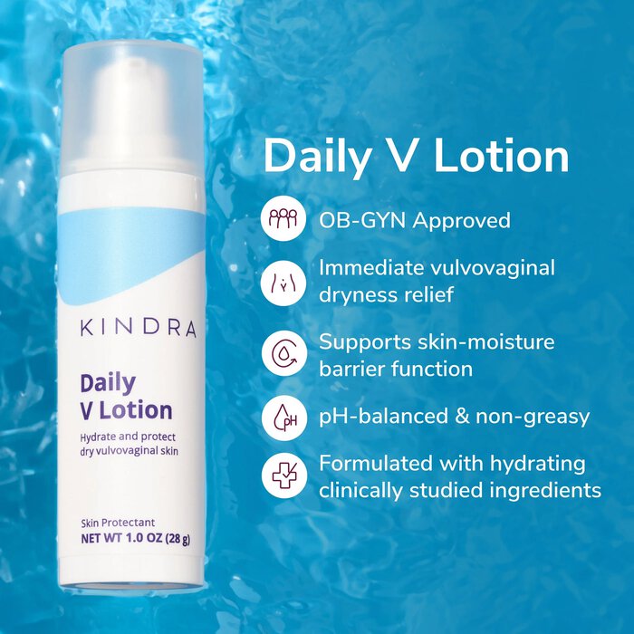 Kindra Daily Vaginal Lotion, 1 oz., , large
