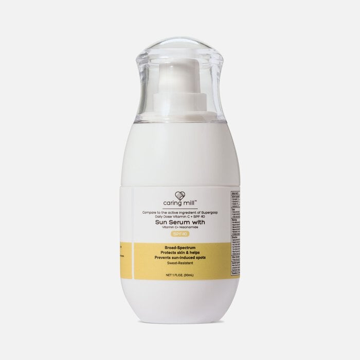 Caring Mill™ Sun Serum with Vitamin C, SPF 40, 1 oz, , large