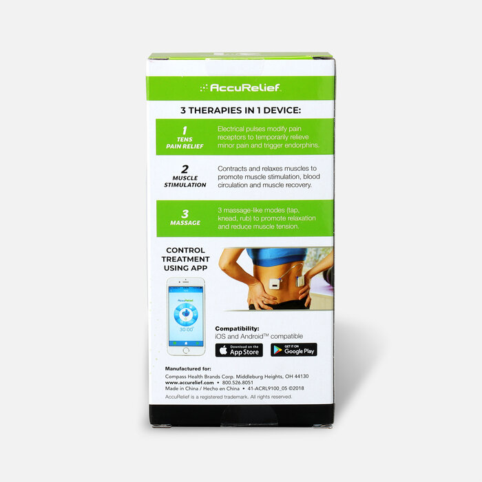 AccuRelief Wireless 3-in-1 Pain Relief Device, , large