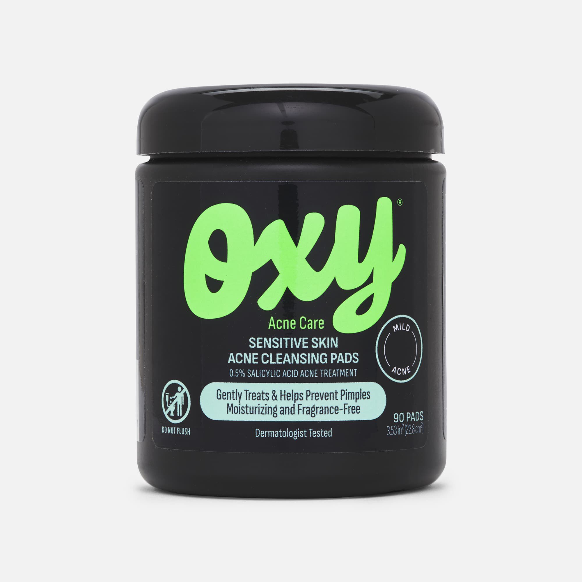 OXY Sensitive Skin Acne Pads, 90 ct., , large