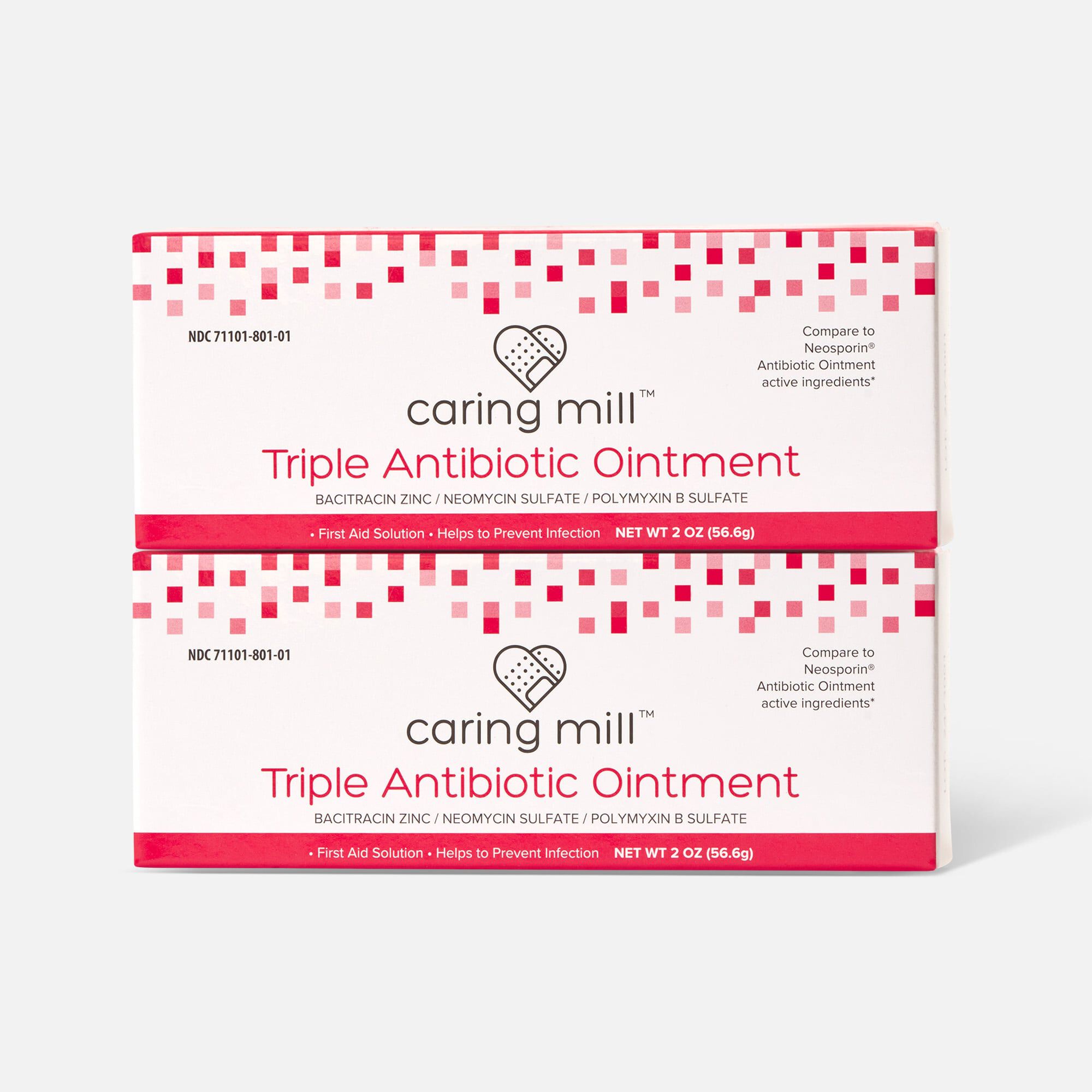 Caring Mill™ Triple Antibiotic Ointment, 2 oz. (2-Pack)
