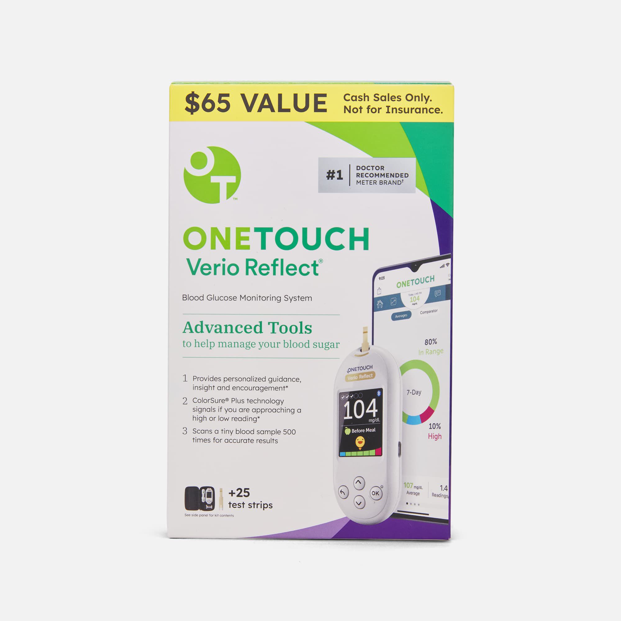 OneTouch Verio Reflect Blood Glucose Monitoring System