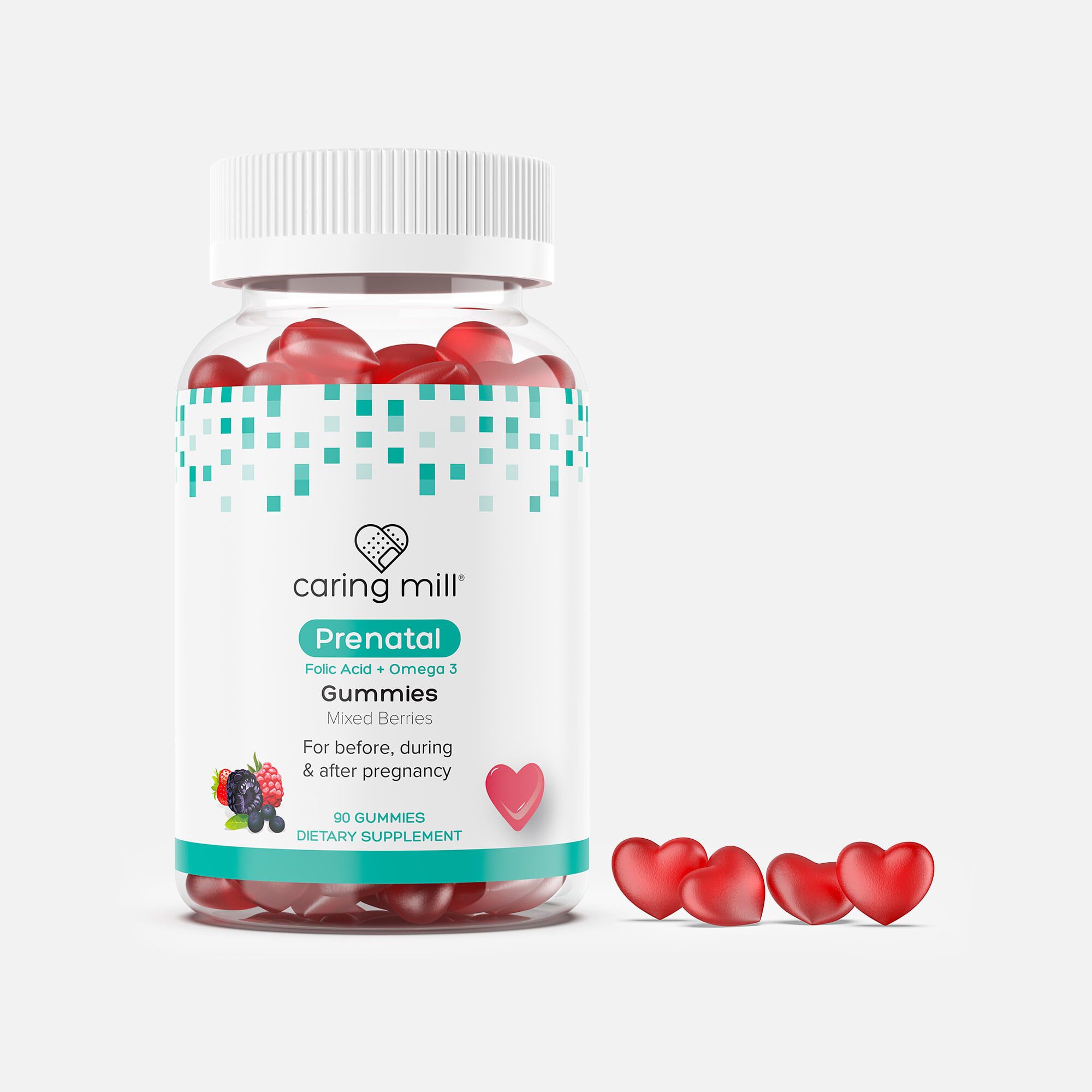 Caring Mill™ Prenatal Gummy Vitamins, 90 ct., , large