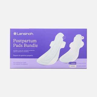 Lansinoh Postpartum Maternity Pads Bundle, 40 ct., , large