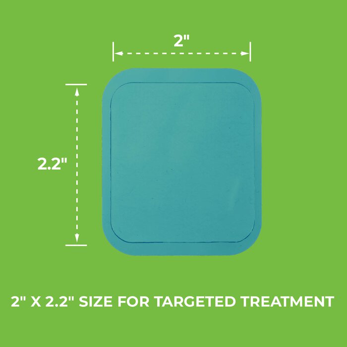 AccuRelief™ Menstrual Pain Relief Replacement Electrode Gel Pads, 4-Pack, , large