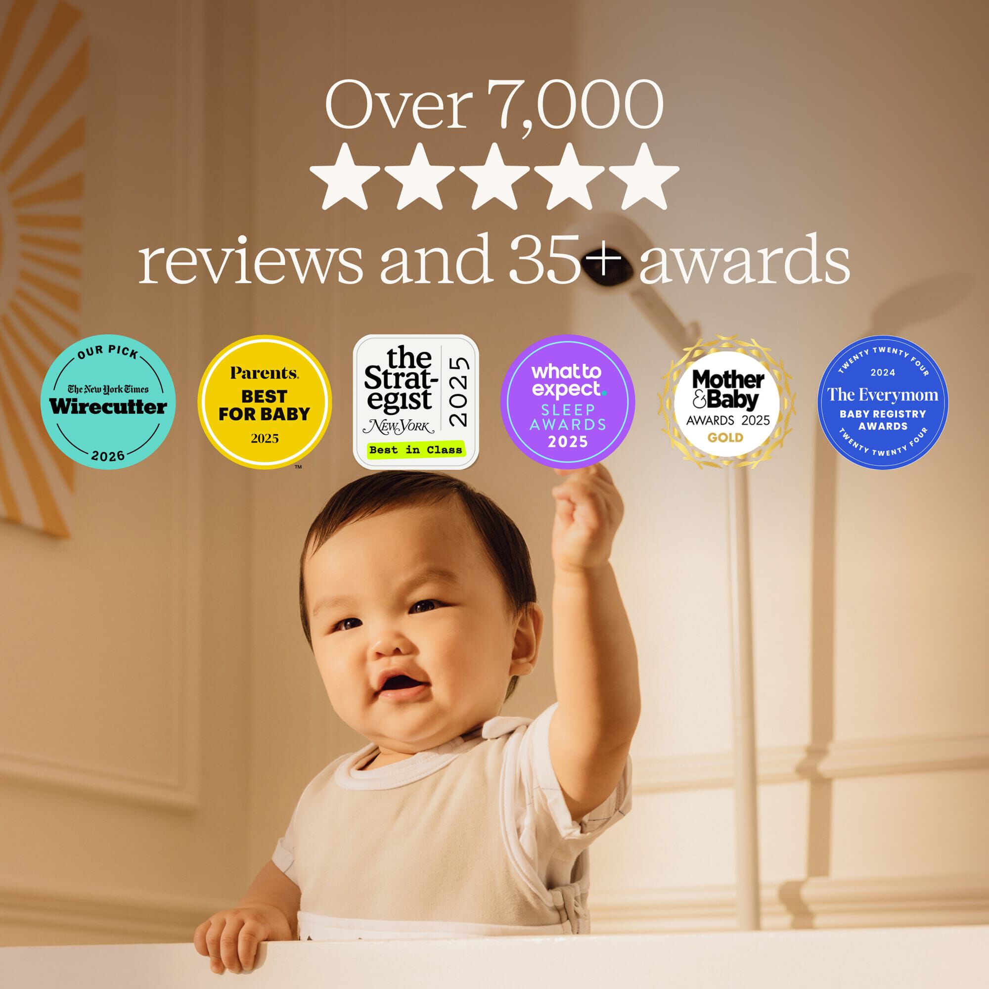 Nanit Smart Baby Monitor System with Wall Mount, , large