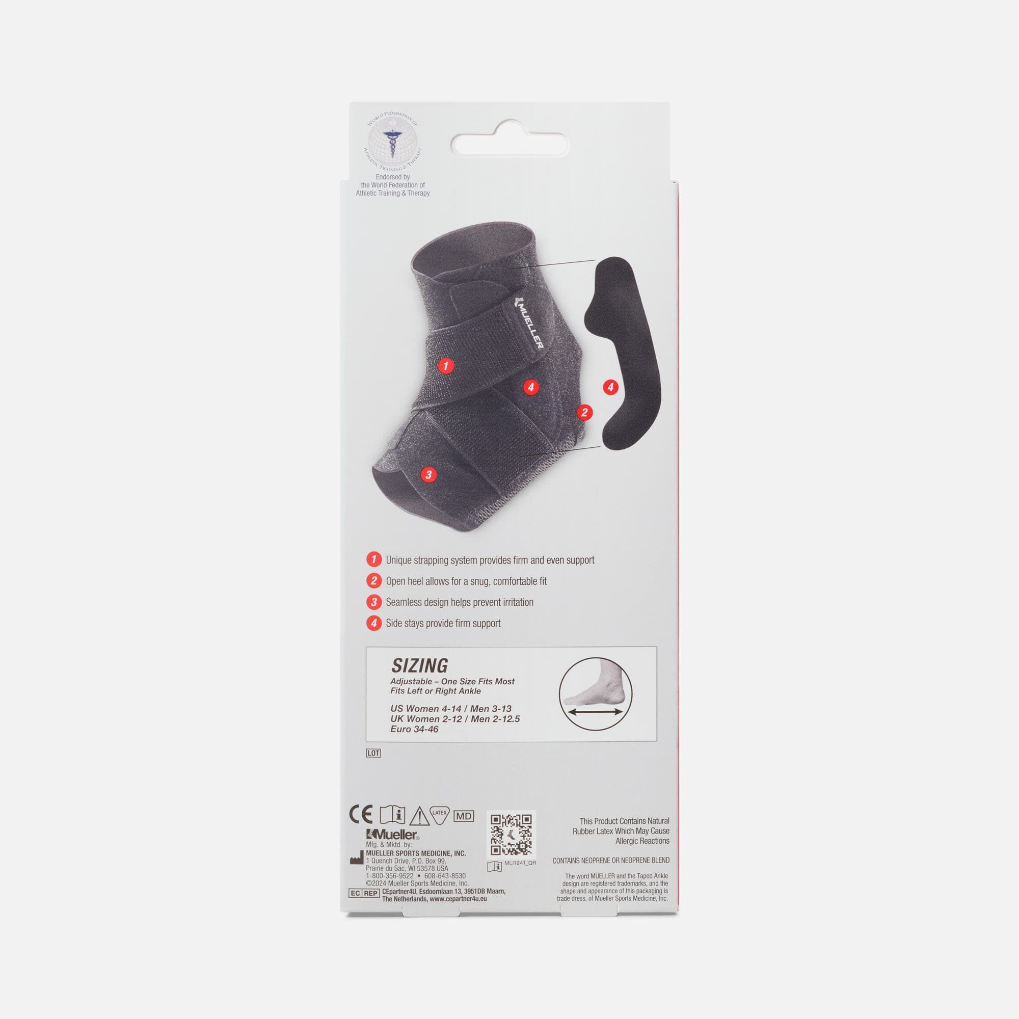 Mueller® Adjustable Ankle Stabilizer, , large