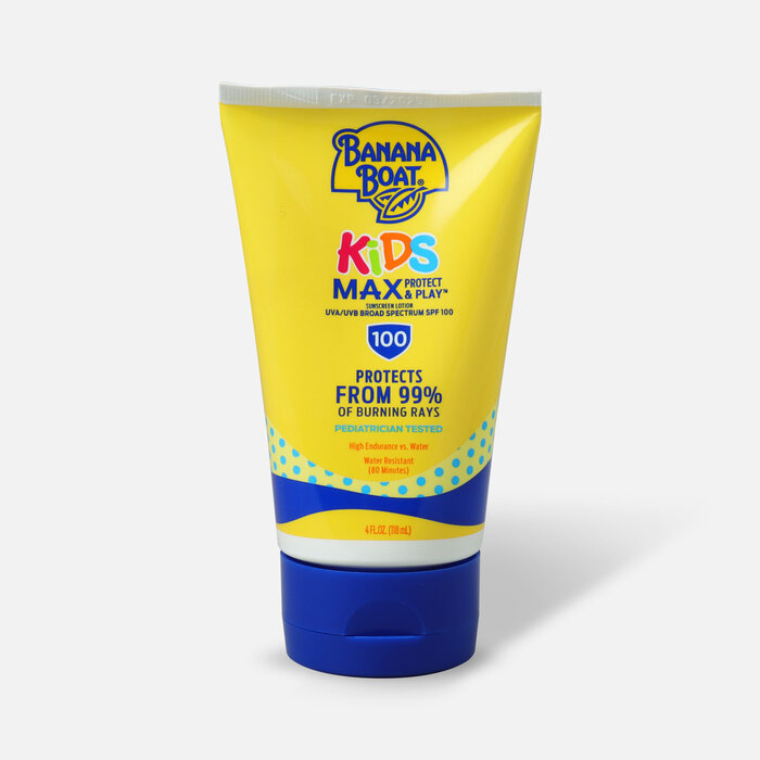 Banana Boat Kids Sunscreen Lotion SPF 100, 4 oz., , large
