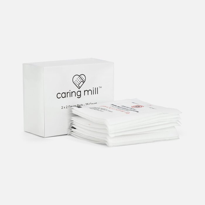 Caring Mill™ Gauze Pads, Medium, 25 ct., , large