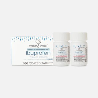 Caring Mill™ Ibuprofen Pain Reliever / Fever Reducer (NSAID) Brown Coated Tablets, 100 ct. (2-Pack), , large