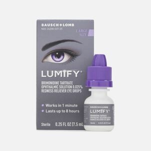 LUMIFY Redness Reliever Eye Drops, 0.25 fl oz (7.5ml)