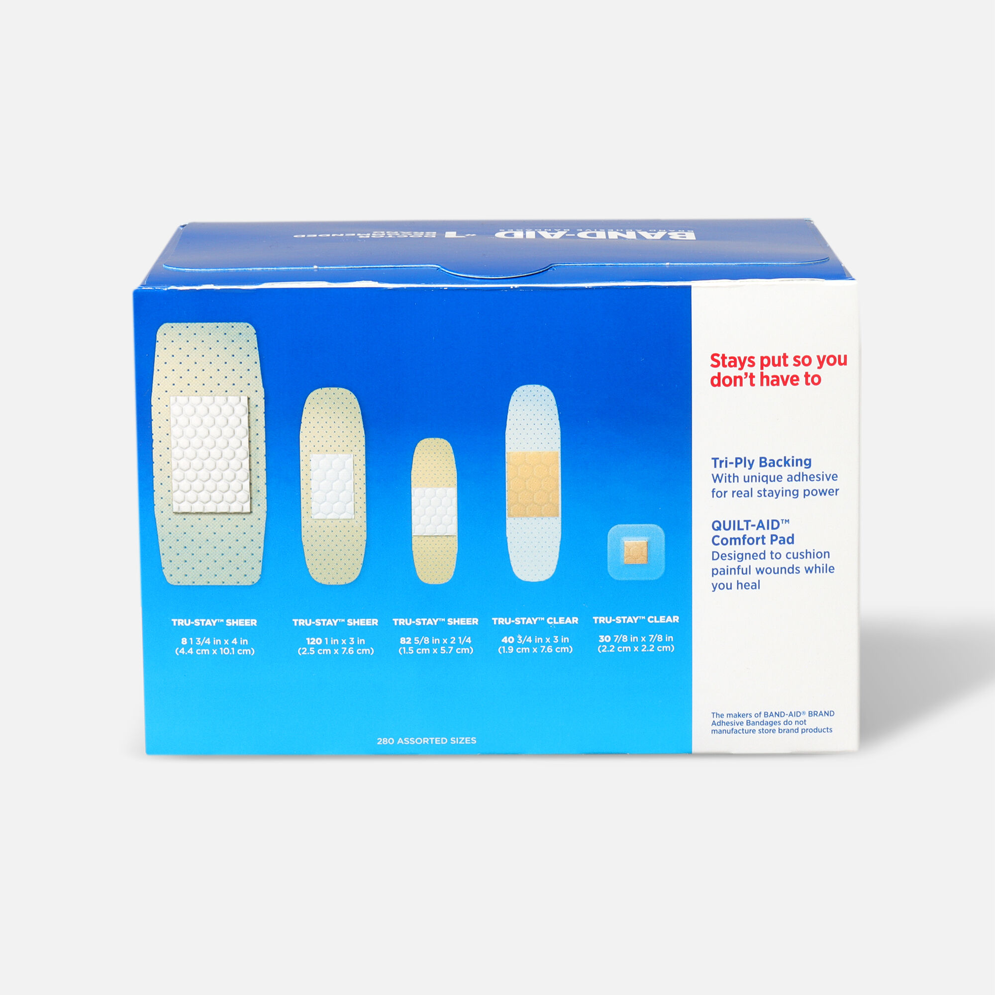 BAND-AID® Family Pack Assorted Adhesive Bandages, 280 ct., , large