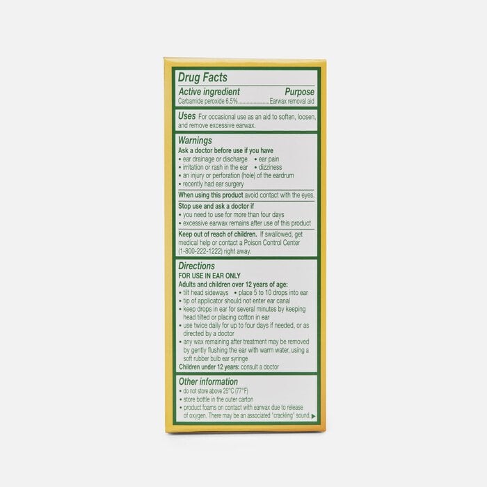 Debrox Contents Debrox Earwax Removal Aid, .5 oz. by Debrox | HSA Store