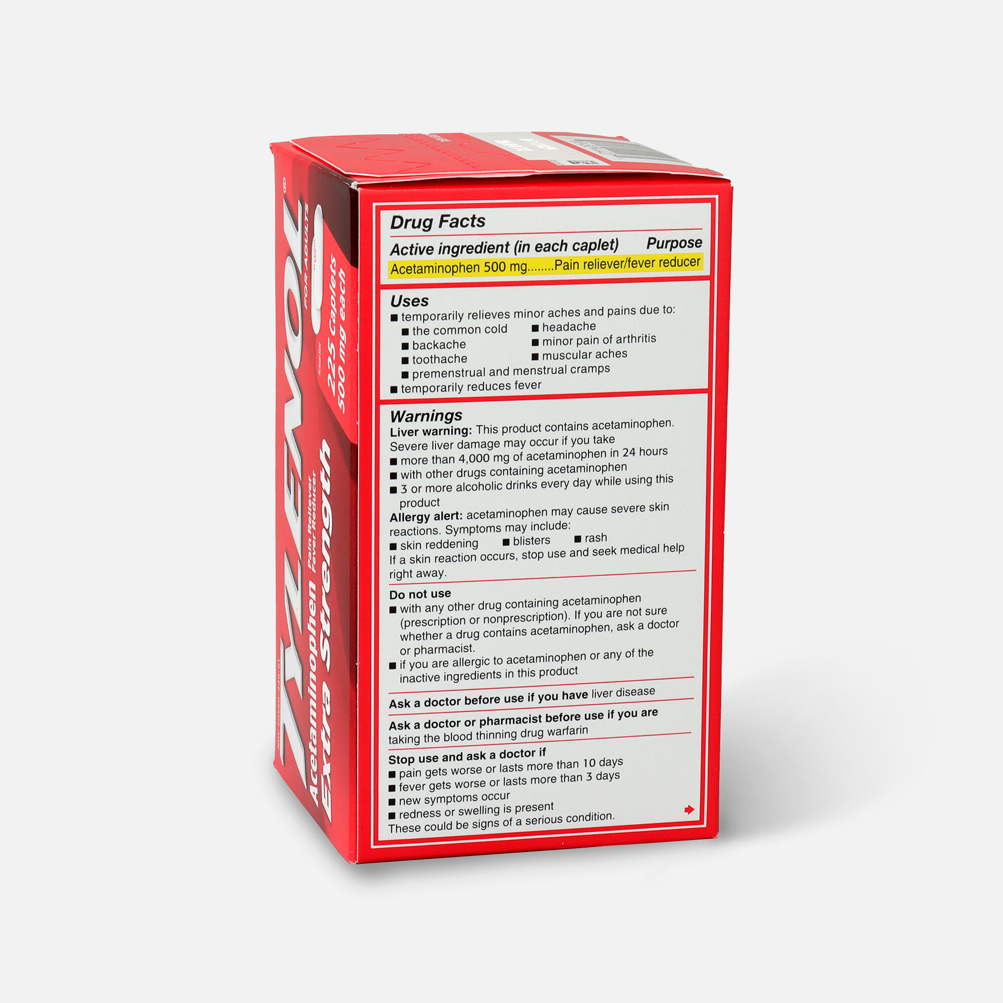 Tylenol Extra Strength Caplets, , large