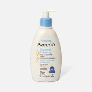 Aveeno Eczema Therapy Daily Moisturizing Cream, 12 fl oz.