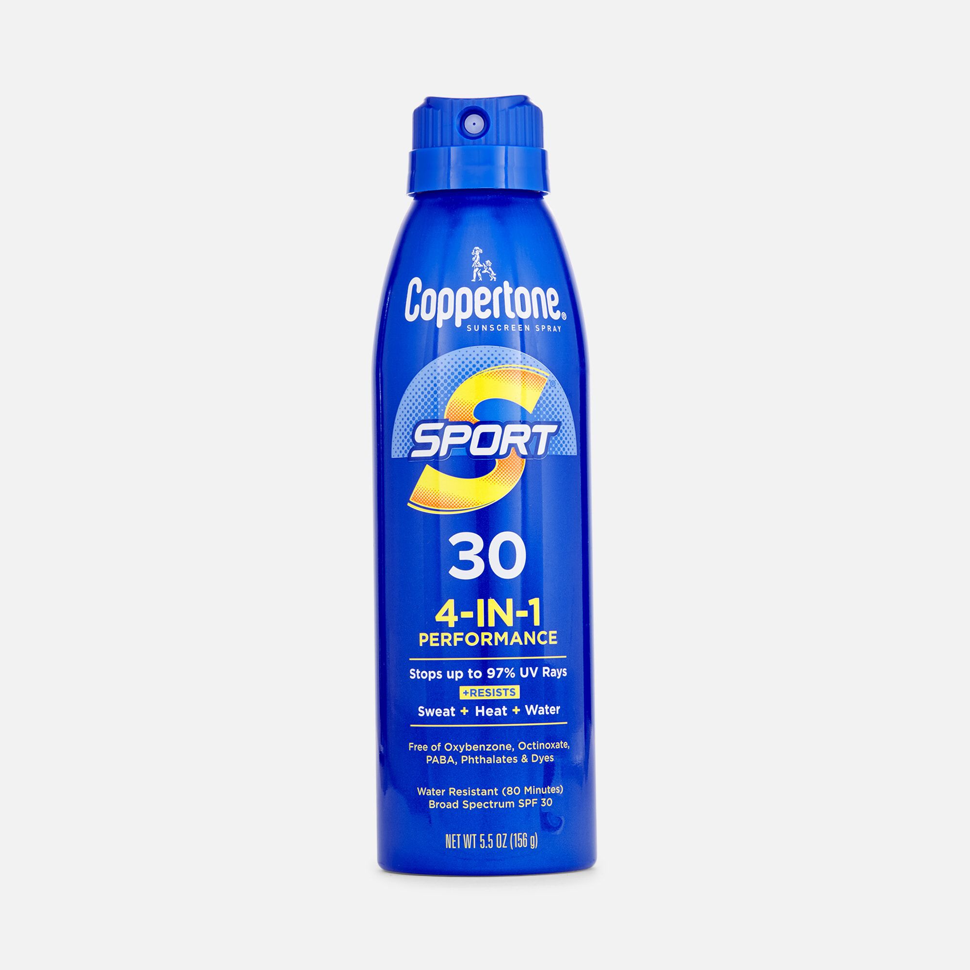 Coppertone Sport Sunscreen Spray, SPF 30, 5.5 oz.