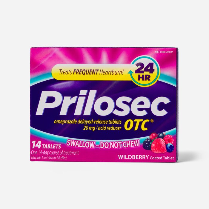 Prilosec OTC Heartburn Relief and Acid Reducer Tablets, , large