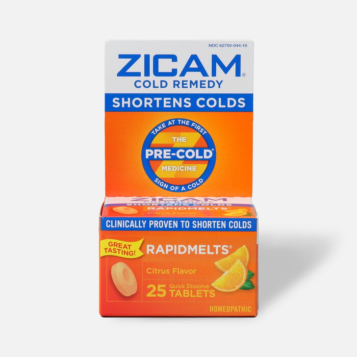Zicam Cold Remedy Homeopathic Rapid Melts, 25 ct., , large