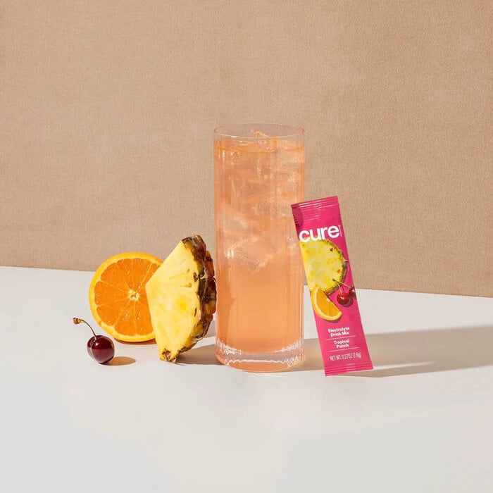 Cure Hydrating Electrolyte Drink Mix Pouches, 28 ct., , large