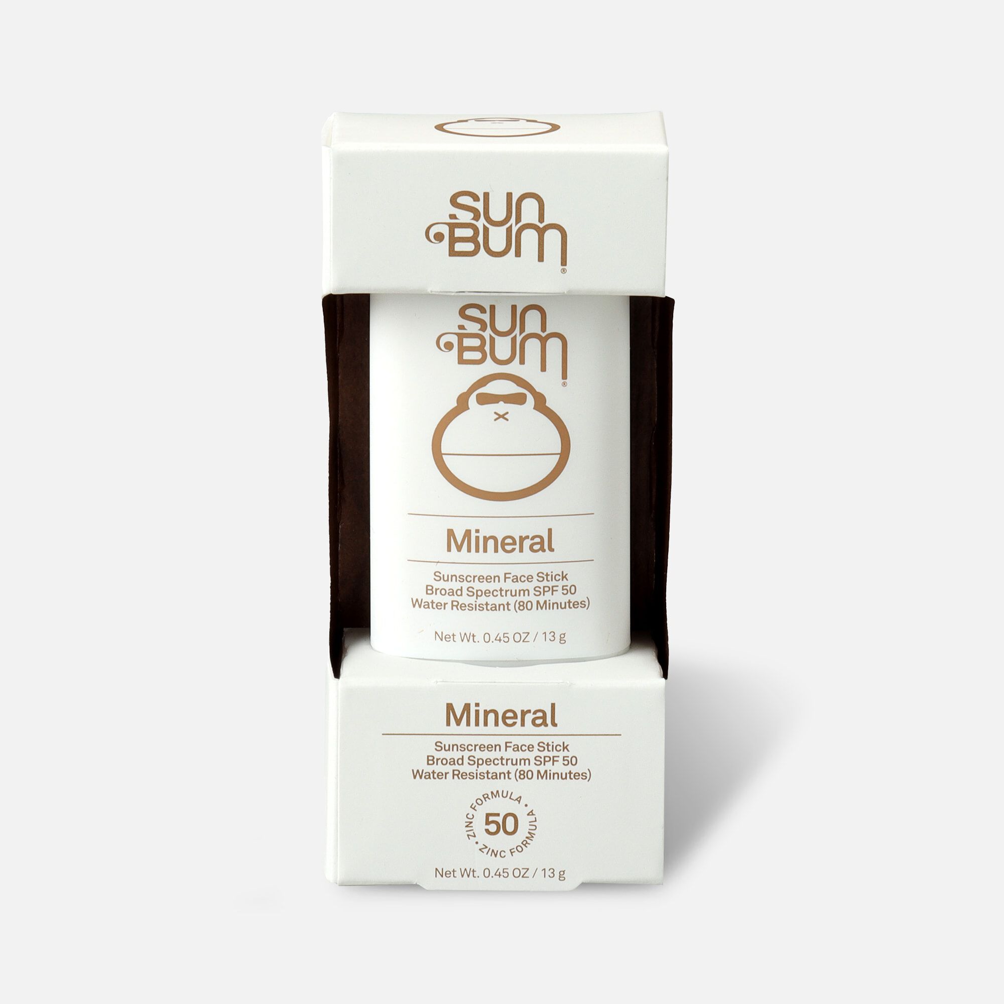 Sun Bum Mineral Sunscreen Face Stick SPF 50, .45 oz., , large