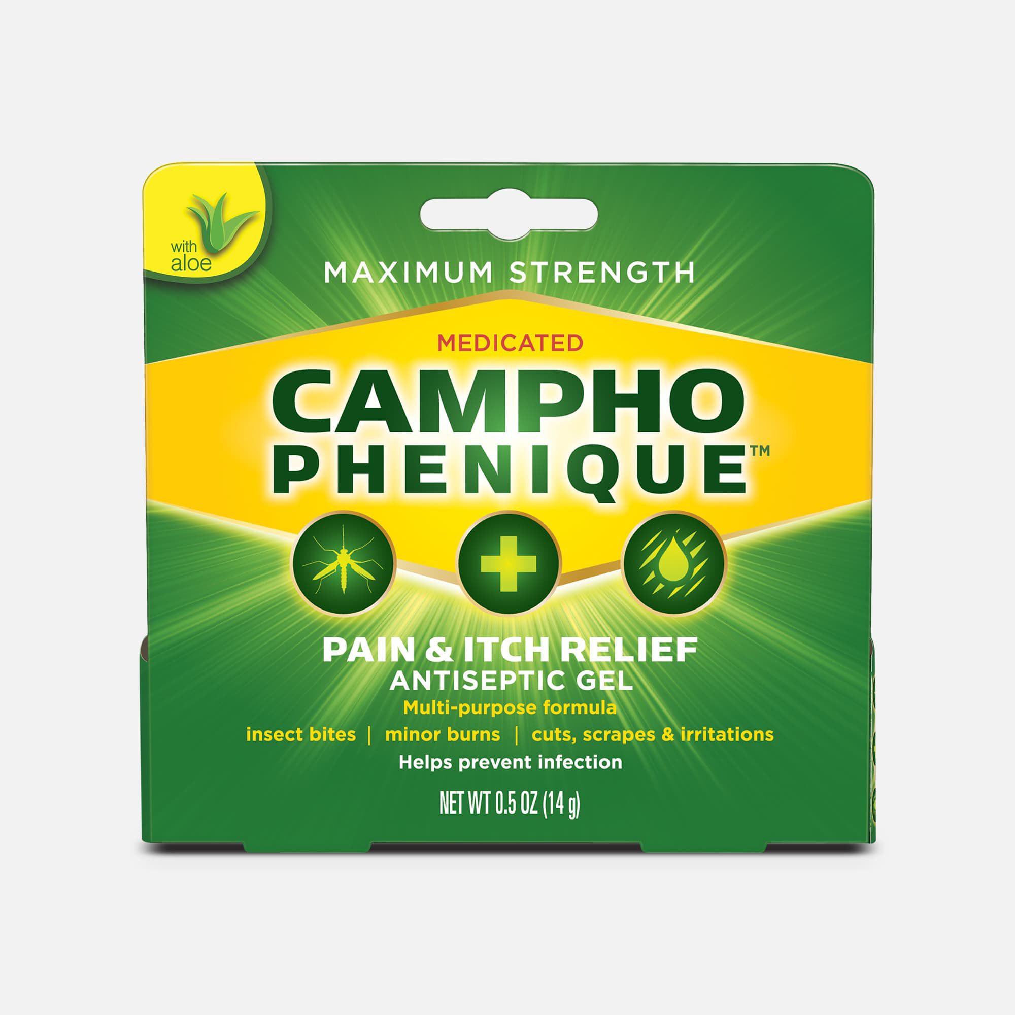 Campho-Phenique Antiseptic Gel, .5 oz., , large