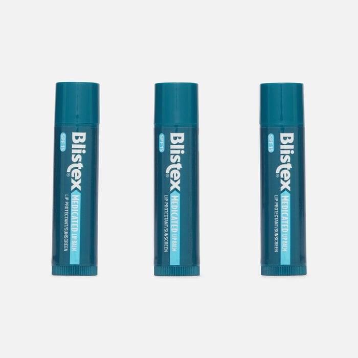 Blistex Medicated Lip Balm, SPF 15, 0.15 oz. (3-Pack), , large