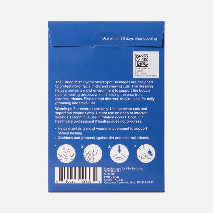 Caring Mill™ Hydrocolloid Spot Bandages Assorted, 72ct, , large