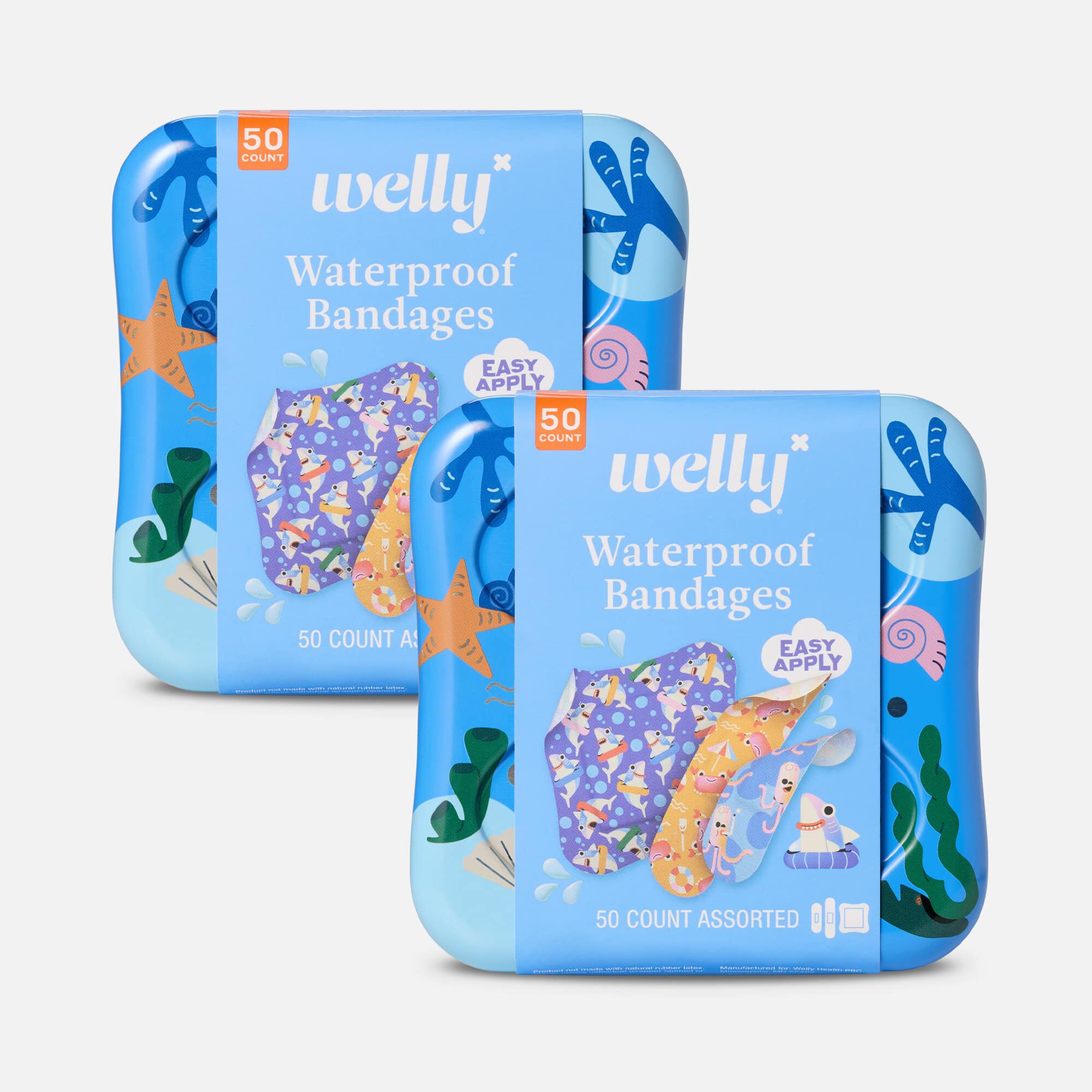 Welly® Waterproof Bandages, Ocean Friends, 50 ct. (2 pack)