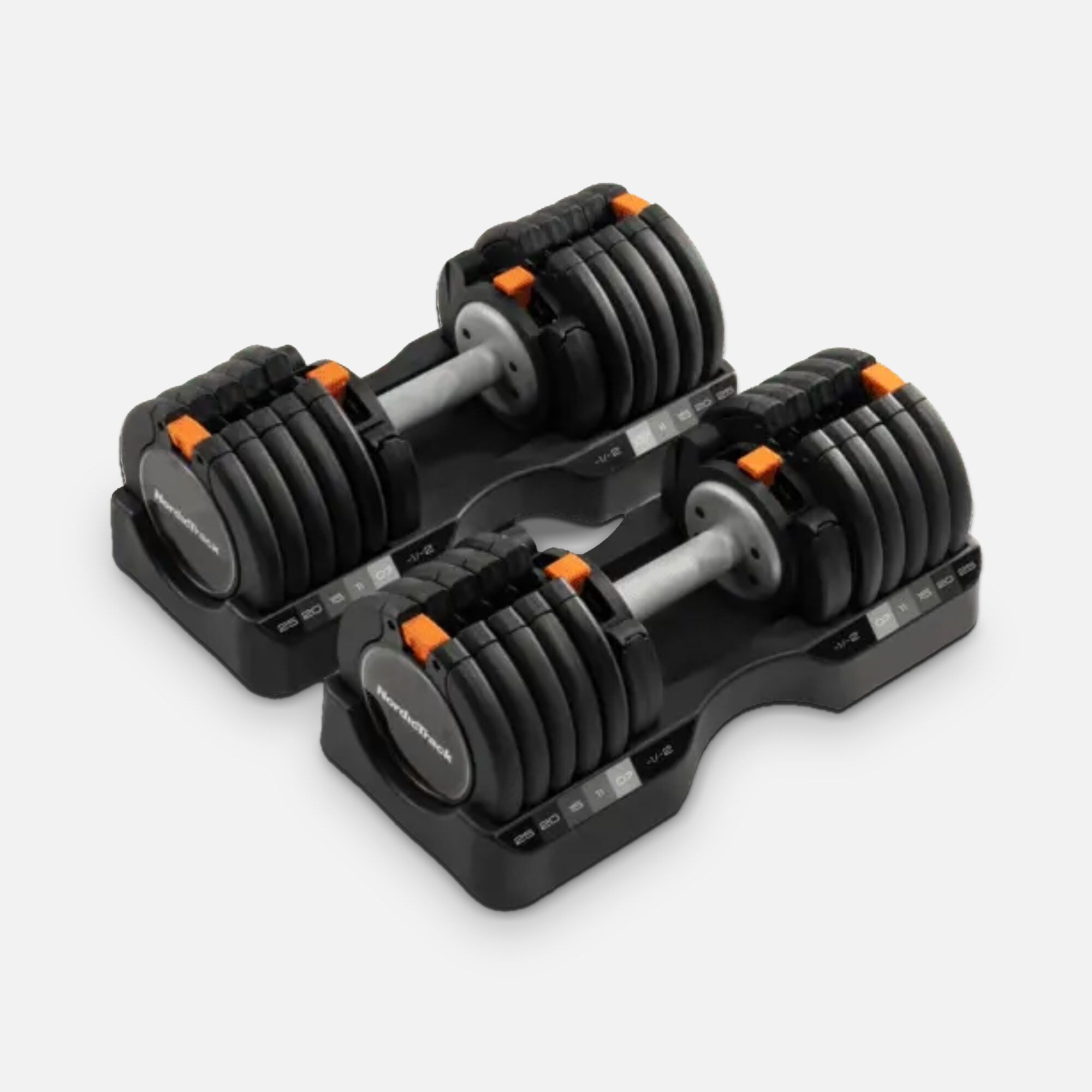 NordicTrack 55lb. Select-a-Weight Dumbbells