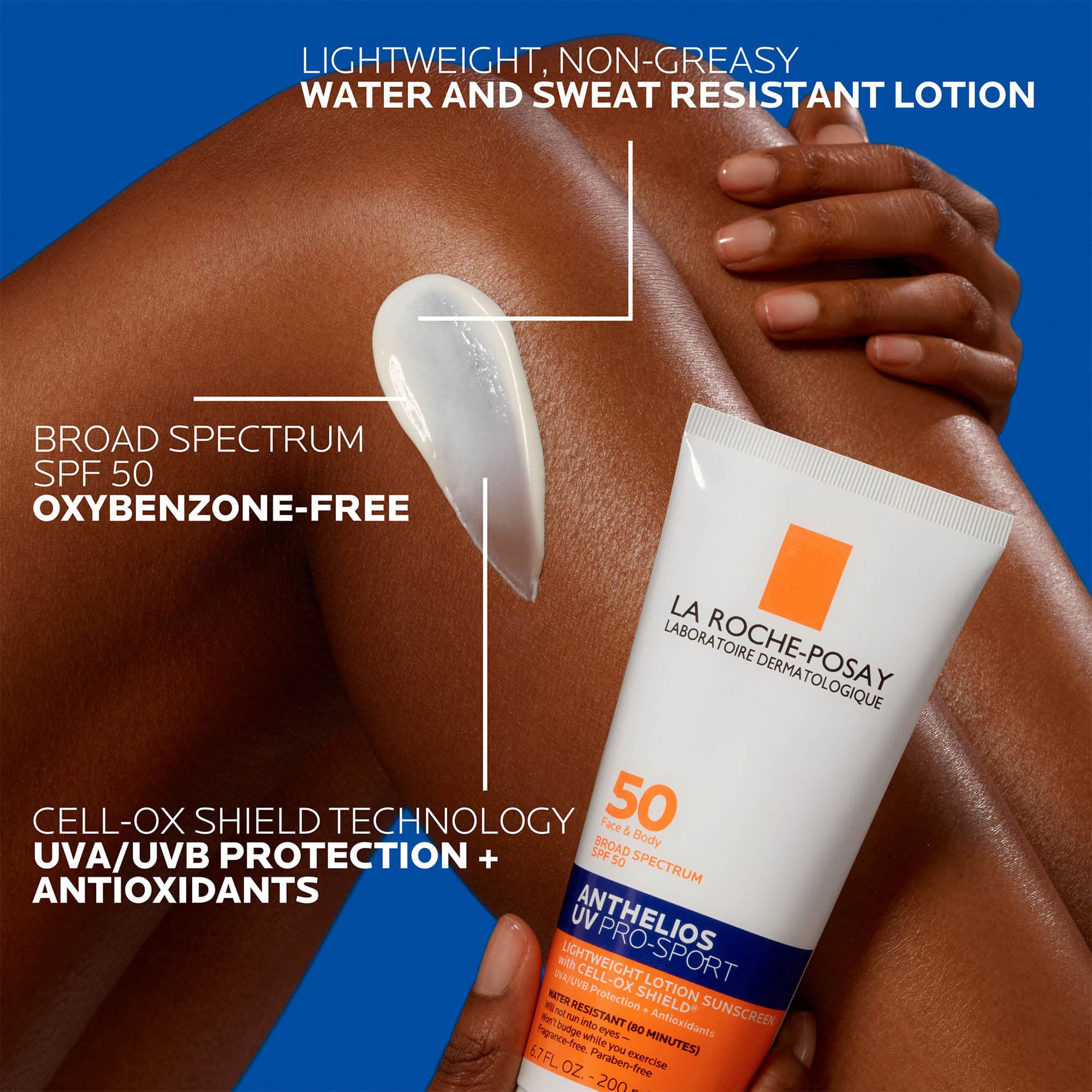 La Roche-Posay Anthelios UV Pro- Sport Sunscreen, SPF 50, 6.7 oz., , large
