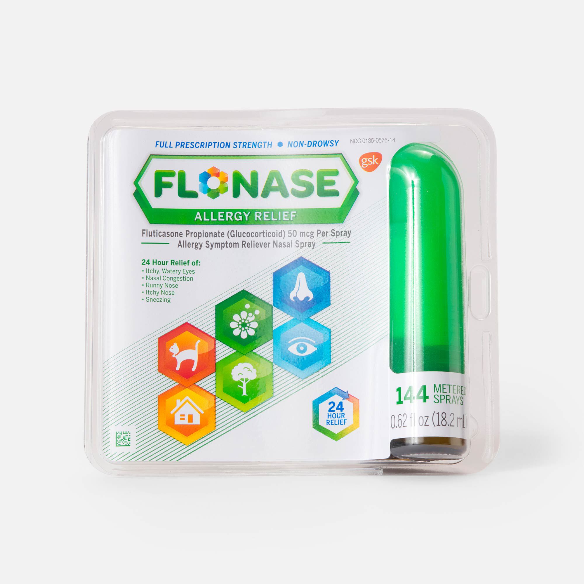 Flonase Allergy Relief Nasal Spray, 144 ct.