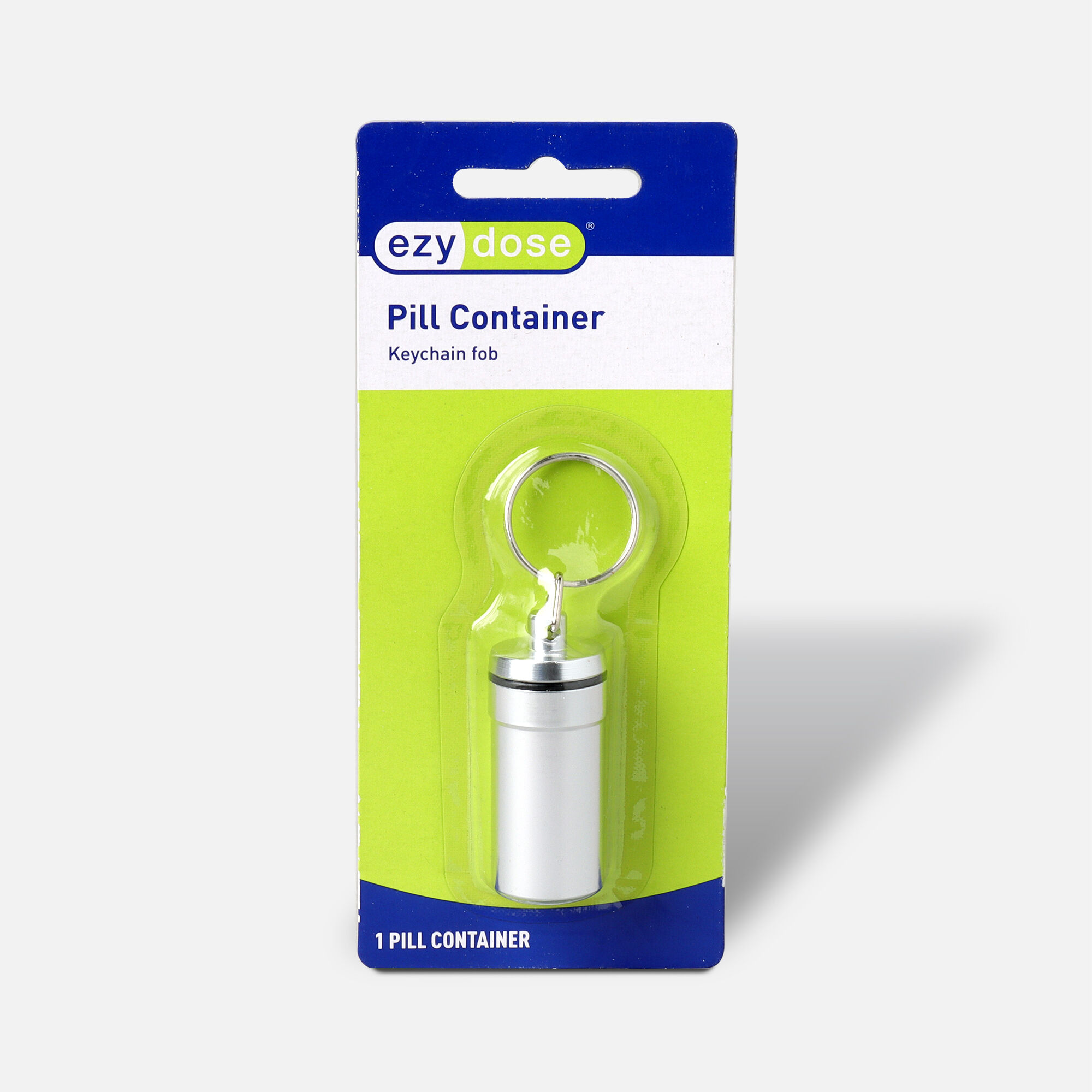 EZY Dose Deluxe Metal Pill Fob