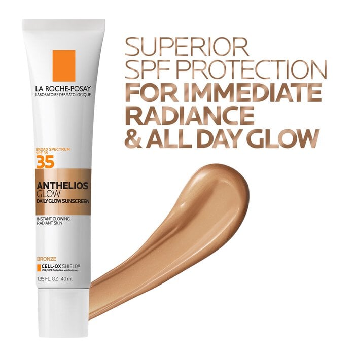 La Roche-Posay Anthelios Glow Sunscreen SPF 35, 1.35 fl. oz., , large