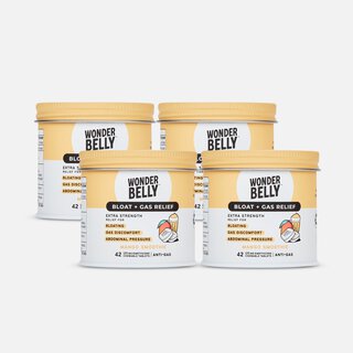 Wonderbelly Bloat + Gas Relief, Mango Smoothie, 42 ct. (4-Pack), , large