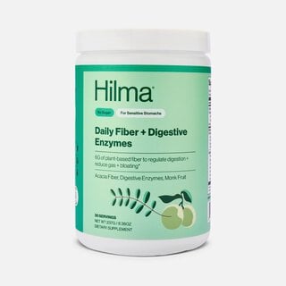 Hilma Daily Fiber Supplement + Digestive Enzymes, 8.36 oz., 30 servings, , large