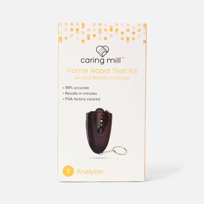 Caring Mill™ Alcohol Breath Analyzer Device, , large