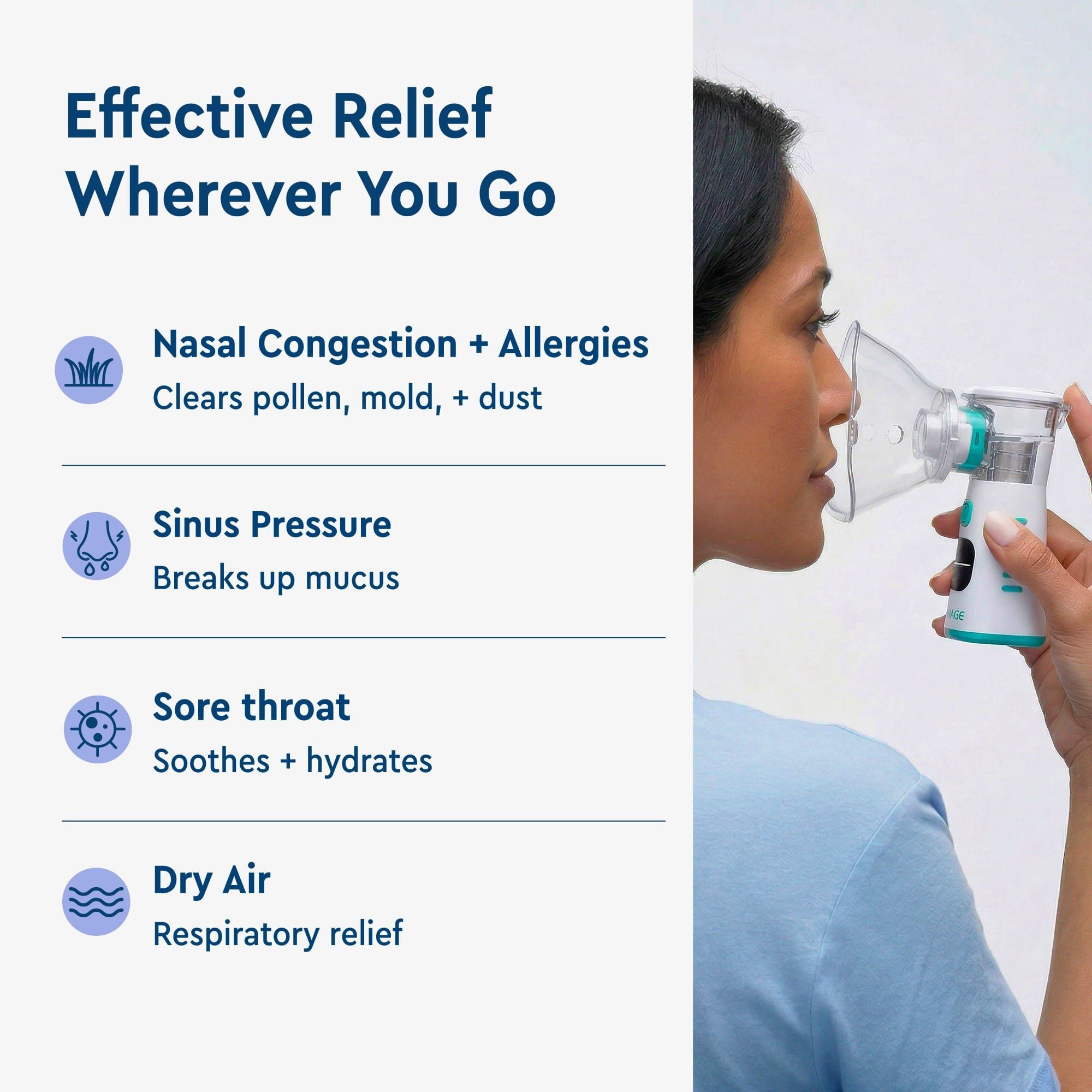 Navage® Portable Nebulizer for All Ages, , large