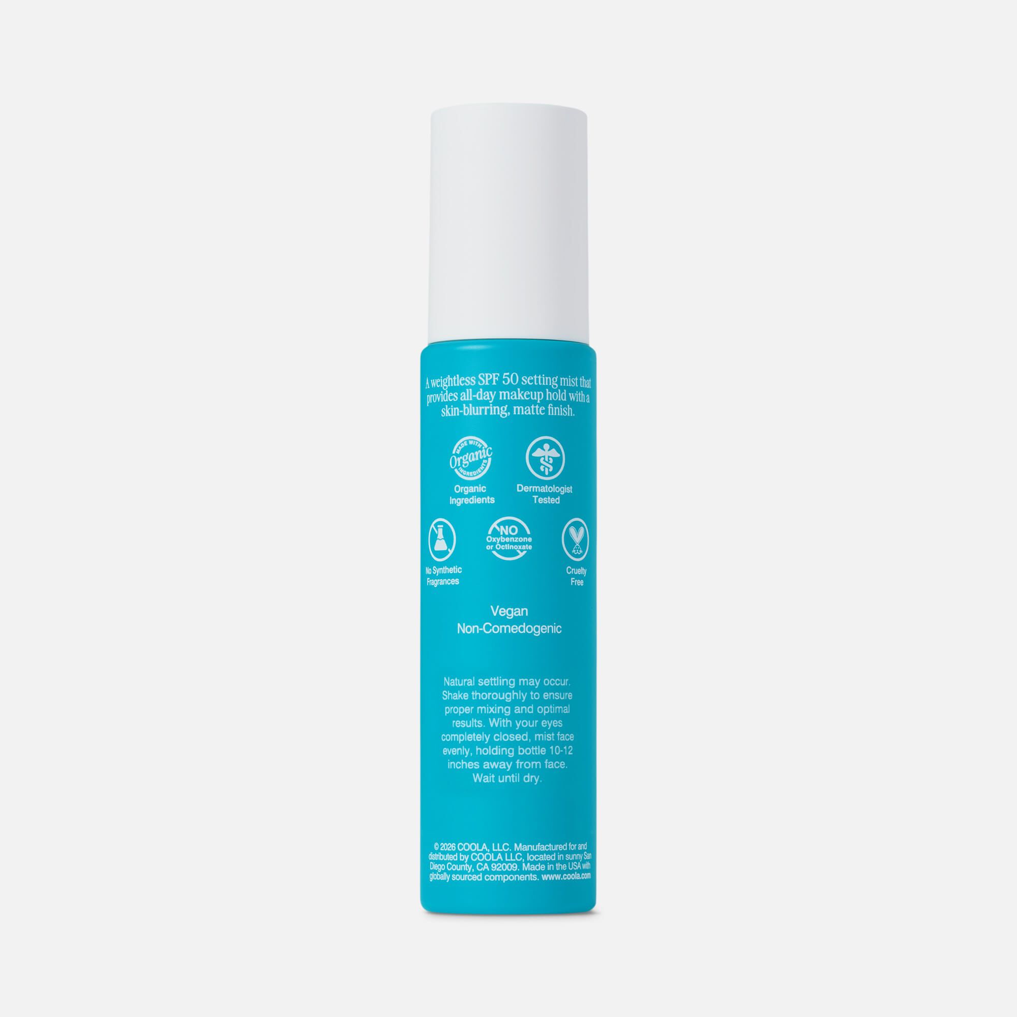 COOLA SunBlur Setting Mist, SPF 50, 1.9 fl. oz., , large