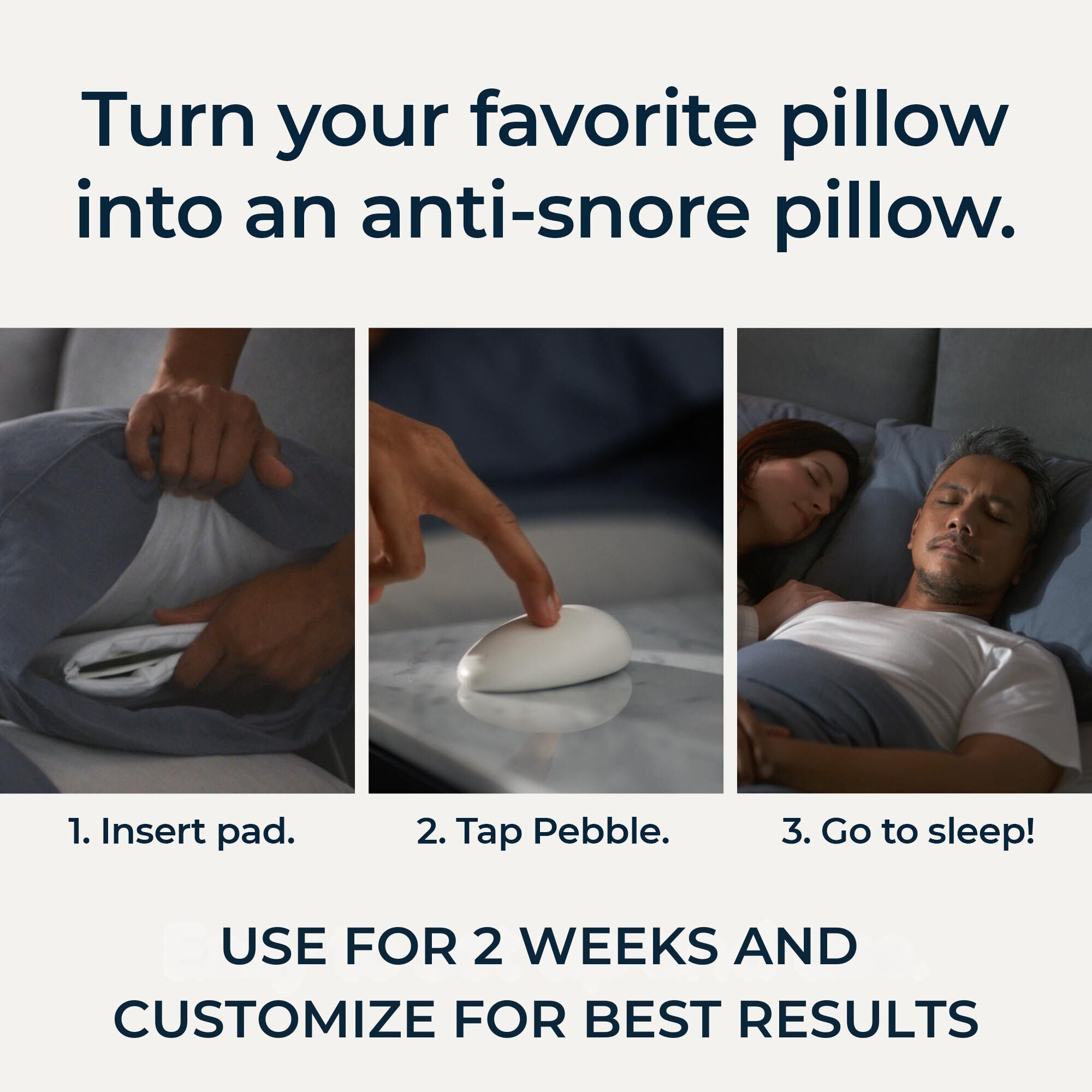 Smart Nora Contact-Free, Hassle-Free Anti-Snore Device, , large