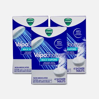 Vicks VapoShower Max Vapors Shower Tablets, 4 ct. (3-Pack), , large