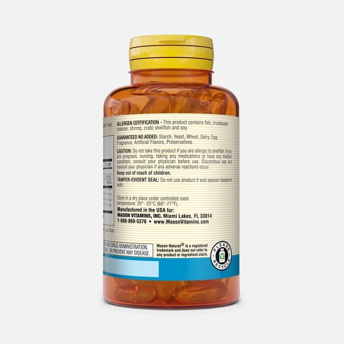 Mason Vitamins Natural Glucosamine & Fish Oil Softgels, 90 ct., , large